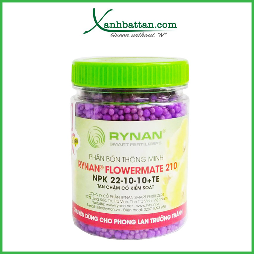 Phân Tan Chậm Cho Lan Rynan Flowermate 210 Dạng Thông Minh