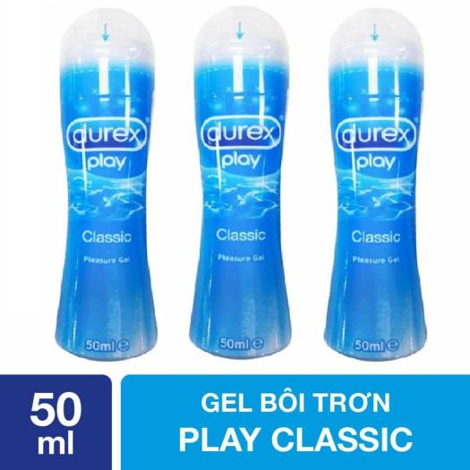 Combo 3 chai gel bôi trơn Durex Play Classic 50ml