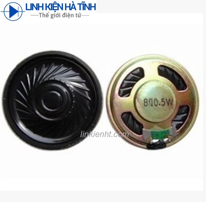 Loa nhỏ 8ohm 0,5w 0,5w 8r 0.5w đường kính 23mm 28mm 36mm 4cm 5cm