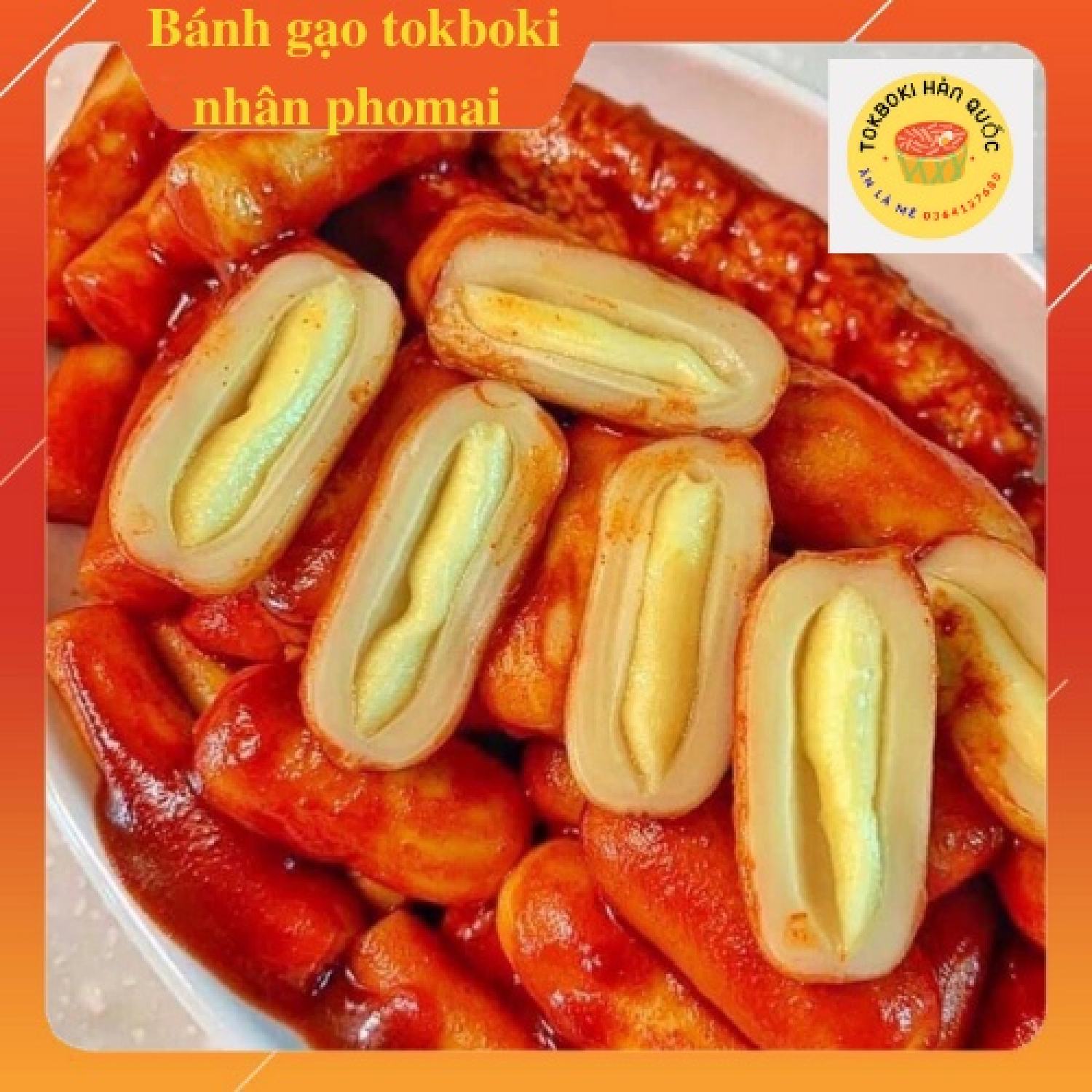 1KG TOKBOKI NHÂN PHOMAI (ĐÃ KÈM SỐT)