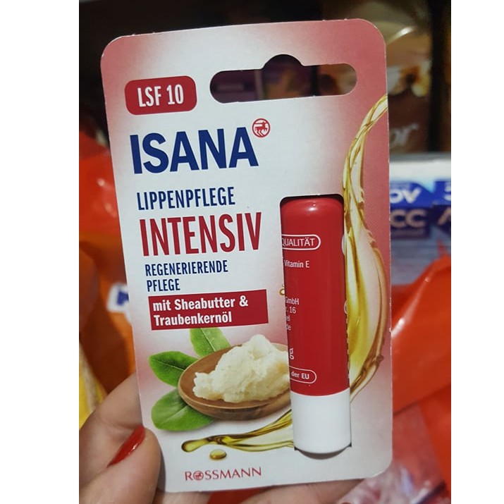 SON DƯỠNG MÔI ISANA XÁCH TAY ĐỨC