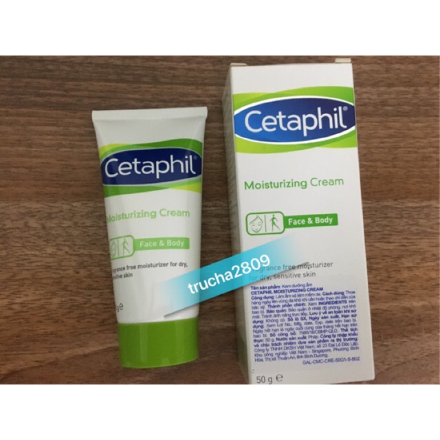 Kem dưỡng ẩm Cetaphil moisturizing cream - 50g