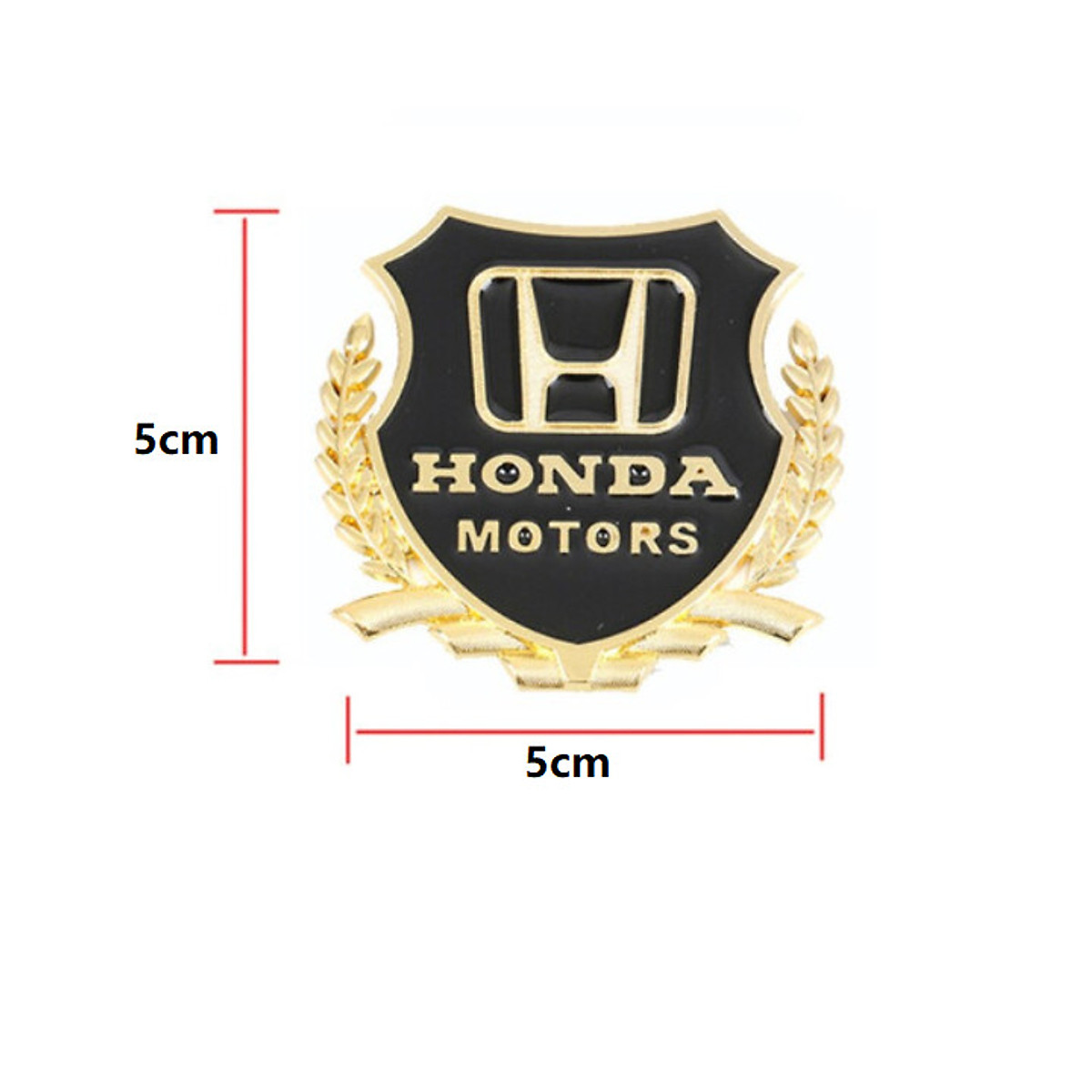 [HCM]Bộ 2 logo bông lúa dán xe ô tô