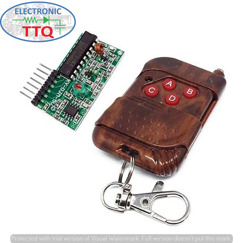 [HCM]Bộ điều khiển từ xa RF 315Mhz 4 kênh PT2272 - M4