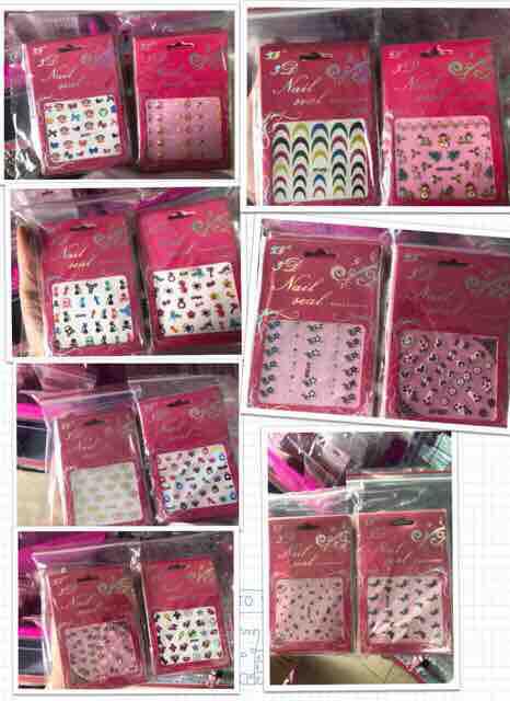 Sticker bìa đen đỏ