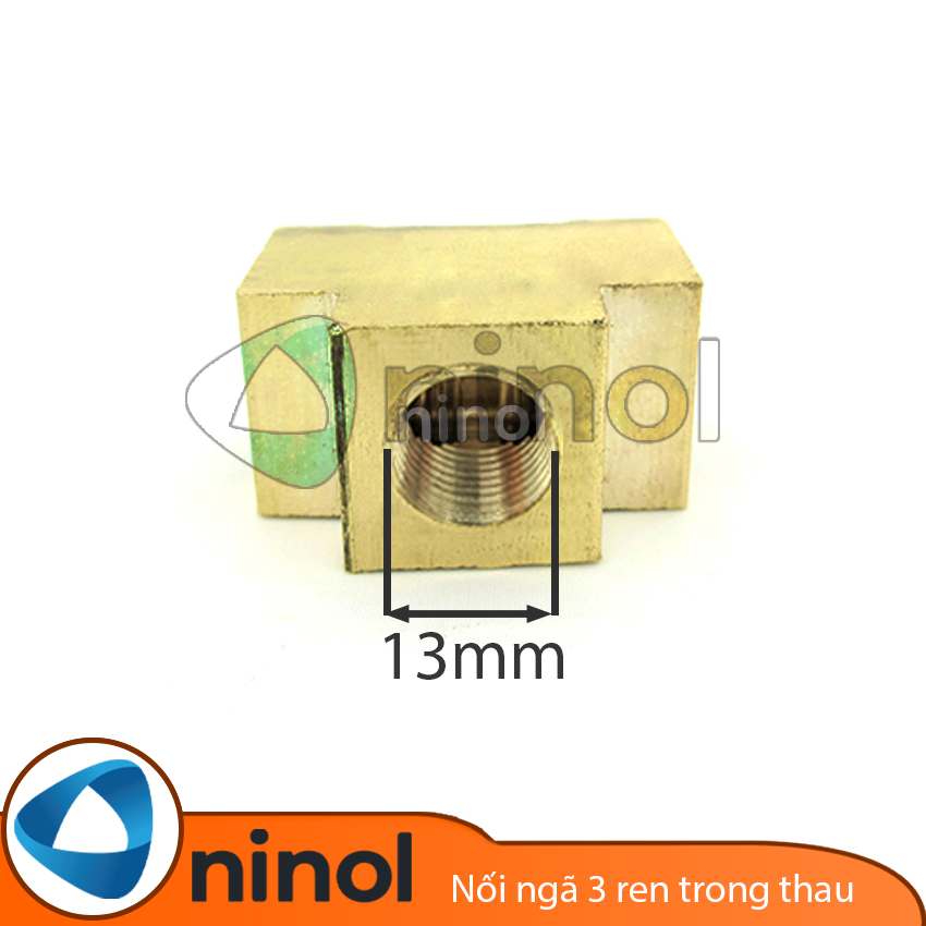 Nối thau chữ T ren trong