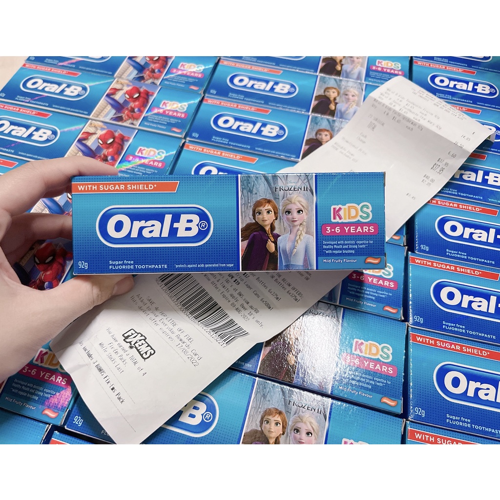 Kem đánh răng cho bé Oral B [Hàng nội địa Úc]