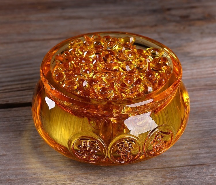 Combo 100 thỏi vàng thần tài, chiêu tài lộc may mắn ( vật phẩm phong thuỷ )