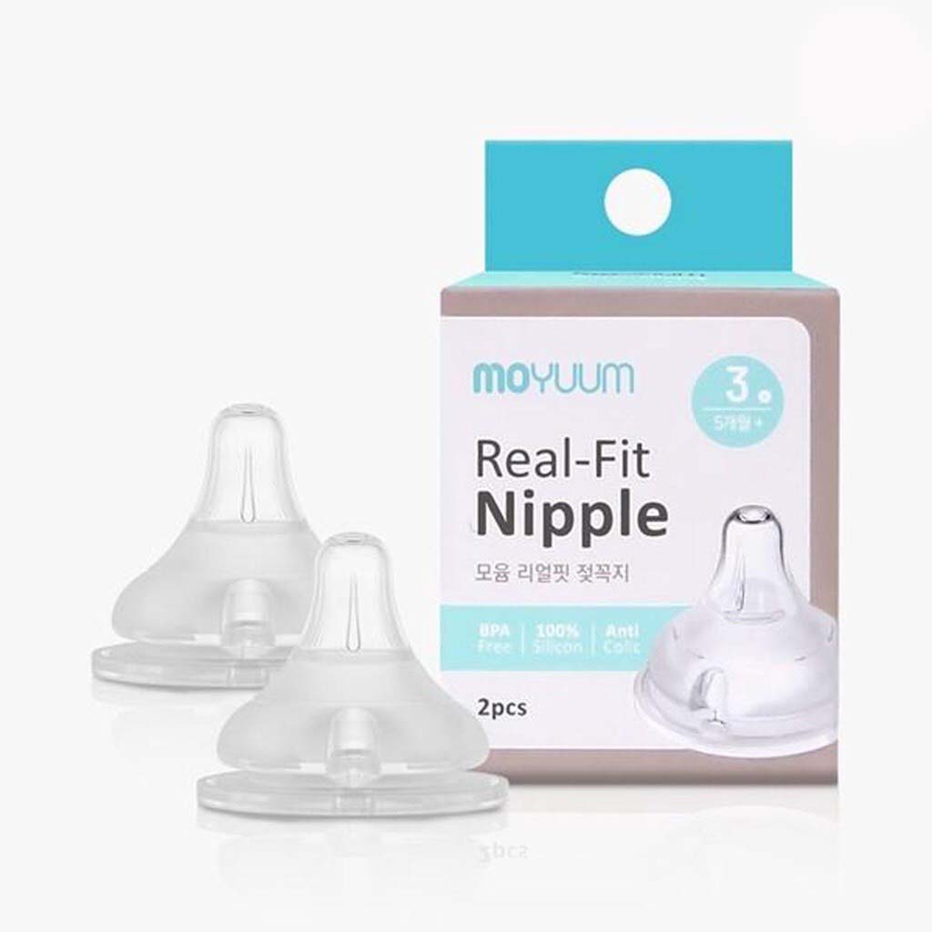 Núm Ti Bình Sữa Moyuum ( số 1 - 2 - 3 - 4 )