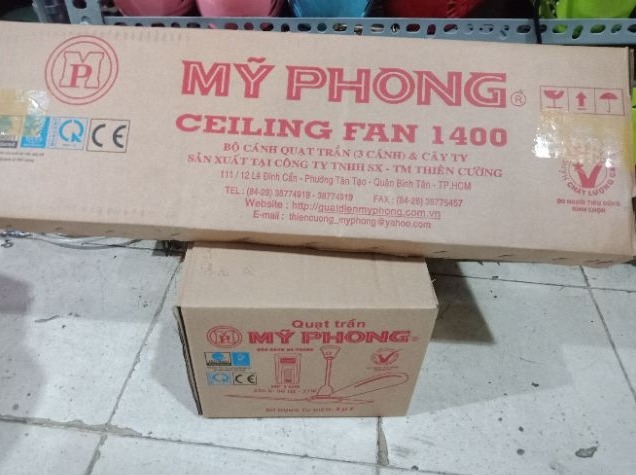 [HCM]Quạt trần Mỹ Phong (hàng Việt Nam chất lượng cao)