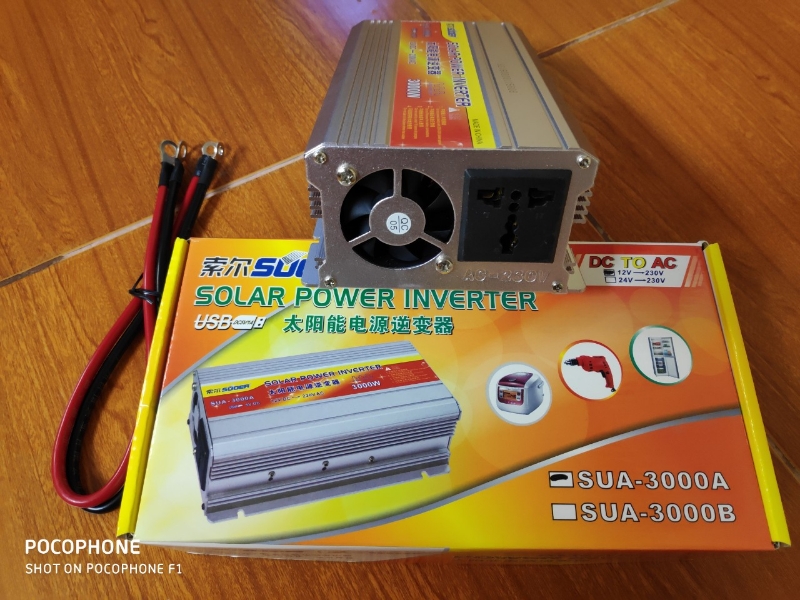 Bộ chuyển đổi từ 12v ra 220 loại 3000w