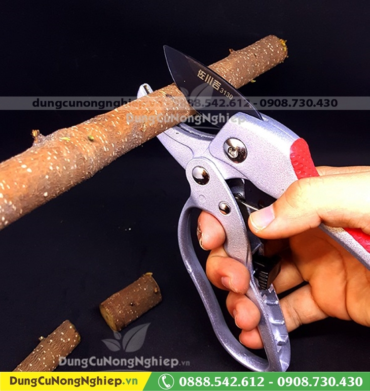 Kéo cắt cành lưỡi thép Carbon cao cấp