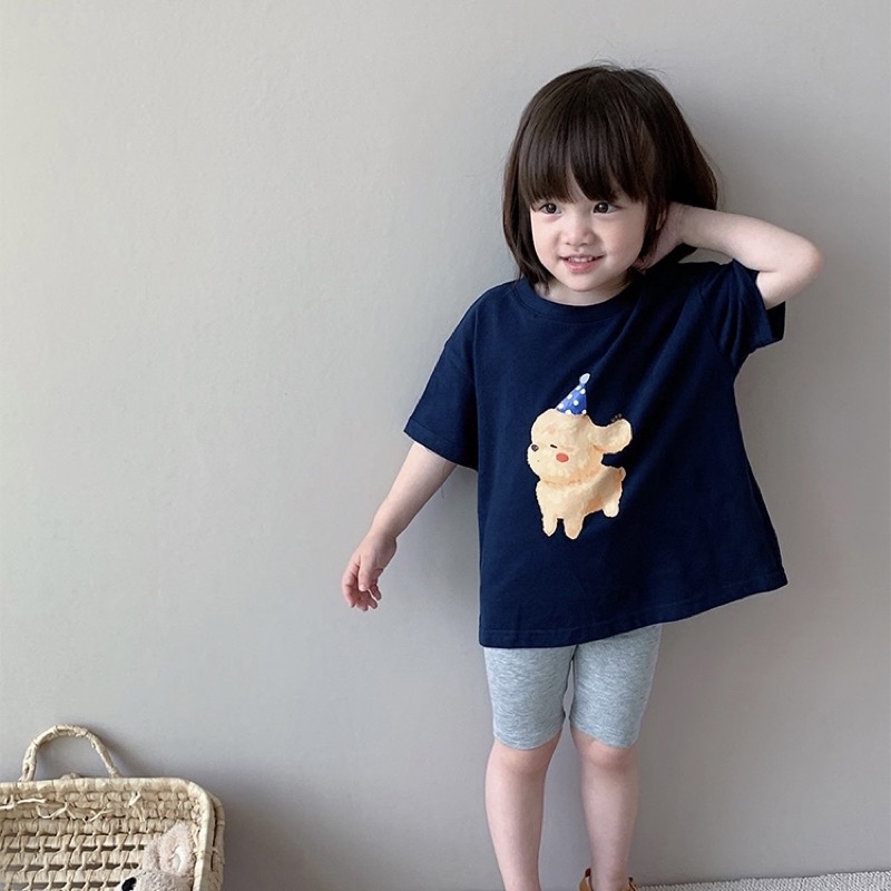 Quần legging lửng co giãn 4 chiều cho bé
