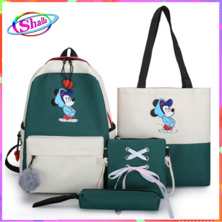 Balo nữ thời trang Set 4 túi hình chuột DF32 Shalla