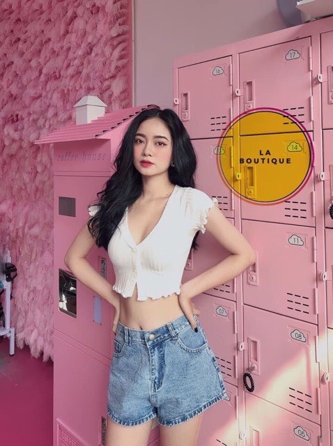 áo thun nữ áo croptop áo body áo cổ tim áo kiểu nữ  chens