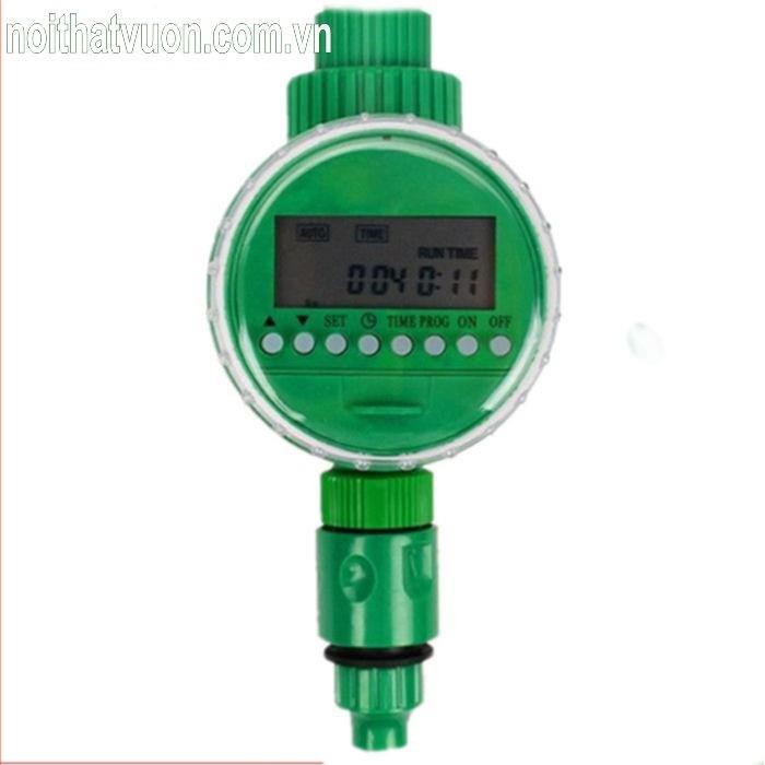 Hẹn giờ tưới - đồng hồ hẹn giờ tưới cây tự động, chạy pin 1.5v 206502 tl