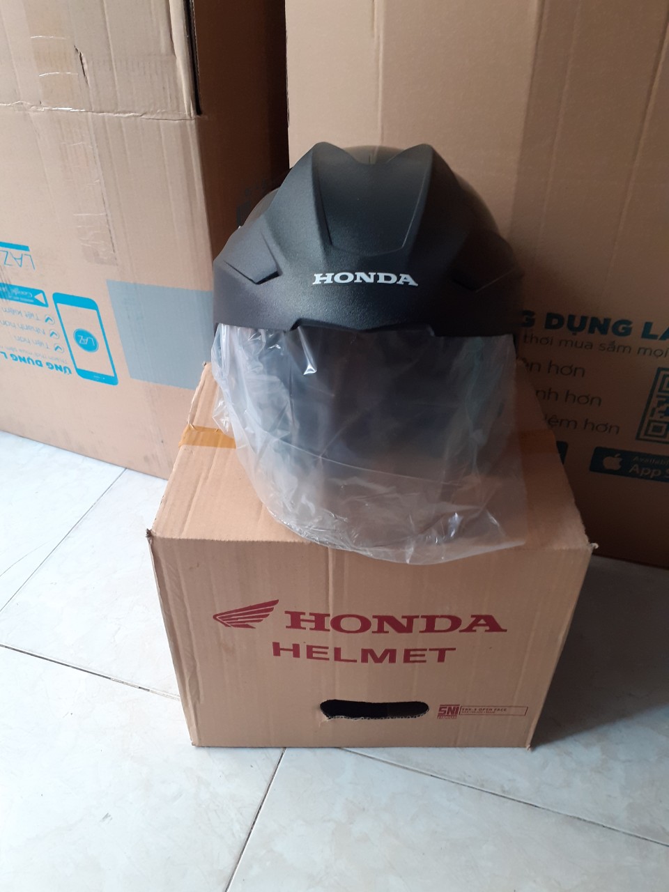 [HCM]Mũ bảo hiểm Honda 3/4
