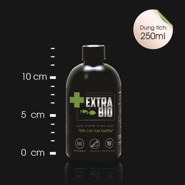 Chế phẩm sinh học Men Vi Sinh EXTRA BIO cao cấp - chai 250ml