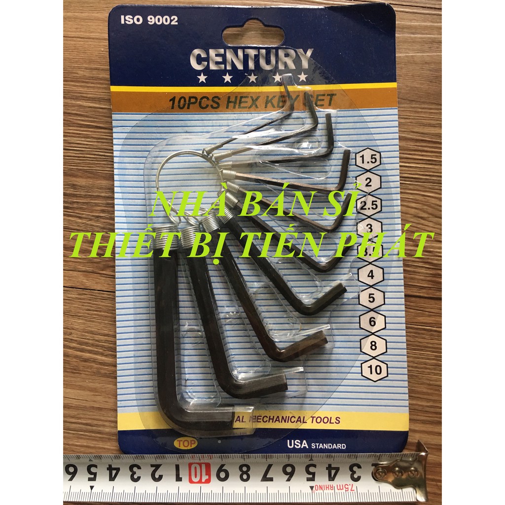 [HCM]Bộ Lục Giác 10 Cây Century