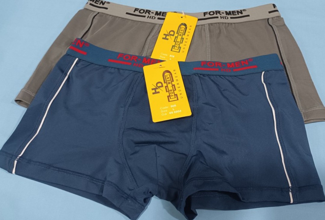 Quần lót đùi Nam FOR MEN ( Combo 2 quần, màu ngẫu nhiên)