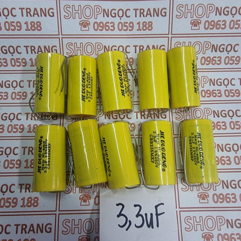 Tụ Lọc Phân Tần 3.3MF - 250V