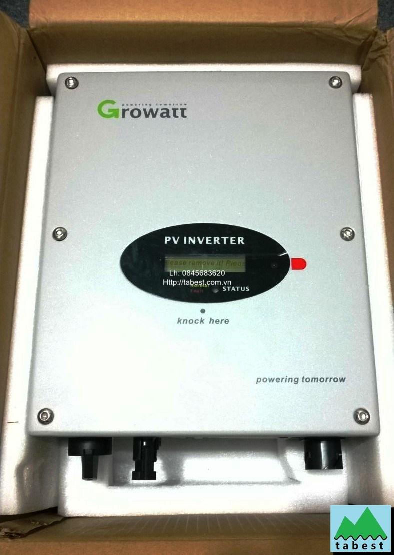 Bộ hòa lưới điện mặt trời Growatt 3000-S