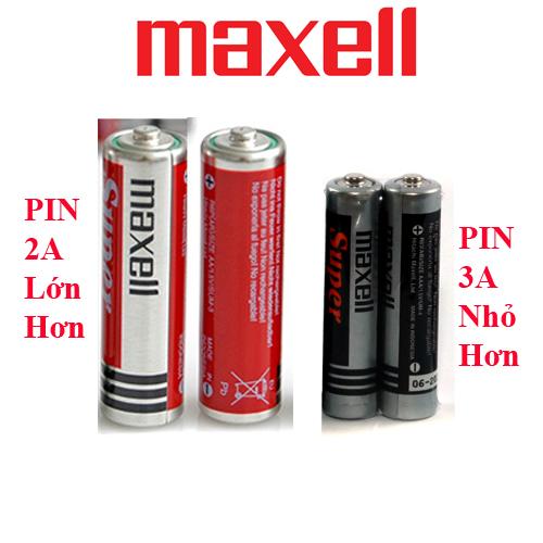 Pin Maxell Super - Pin Tiểu AA (2A) , AAA (3A) 1.5V