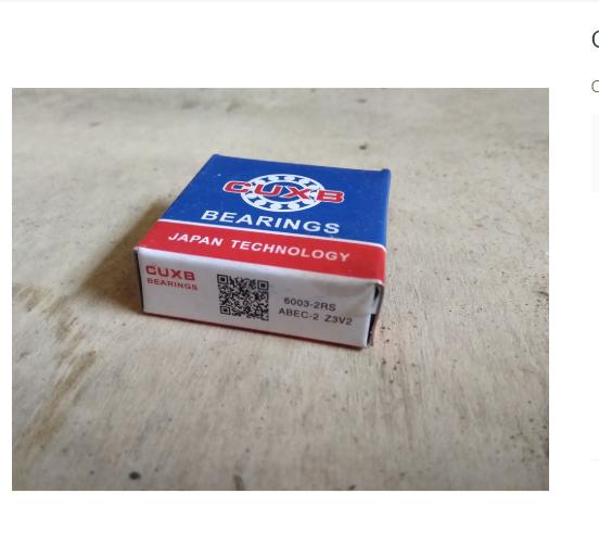 Vòng bi 6003 2rs CUXB (combo 10 cái)