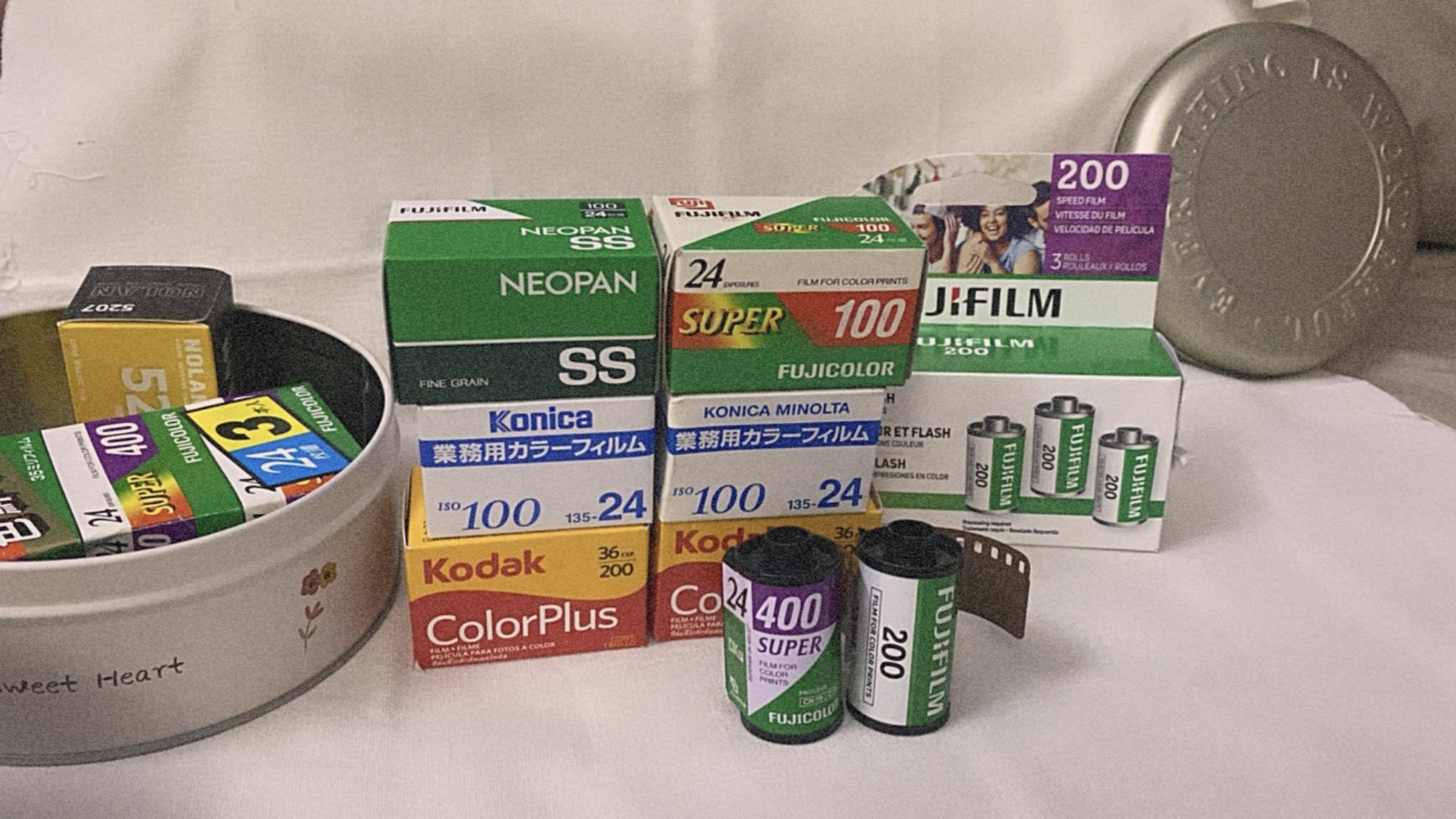 Film Fuji superia 100 ISO 100 outdate 35mm