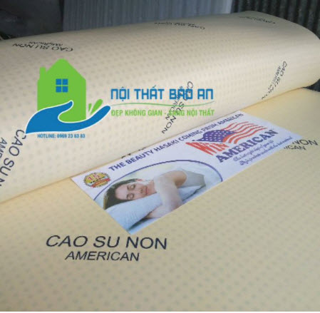 Nệm cao su non AMERICAN 120x200x10cm