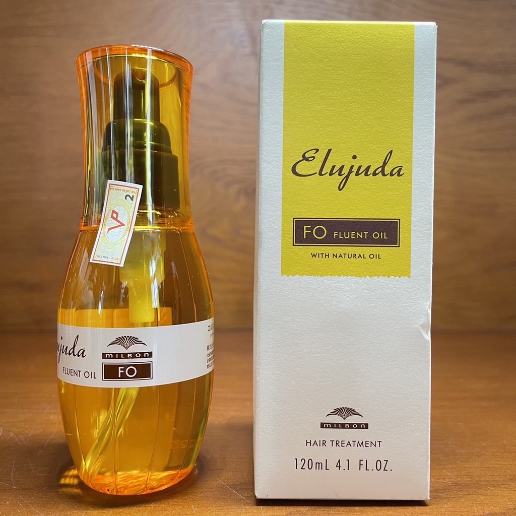 Tinh dầu Argan dưỡng phục hồi cho tóc sợi to, mảnh Milbon Elujuda MO - FO 120ml