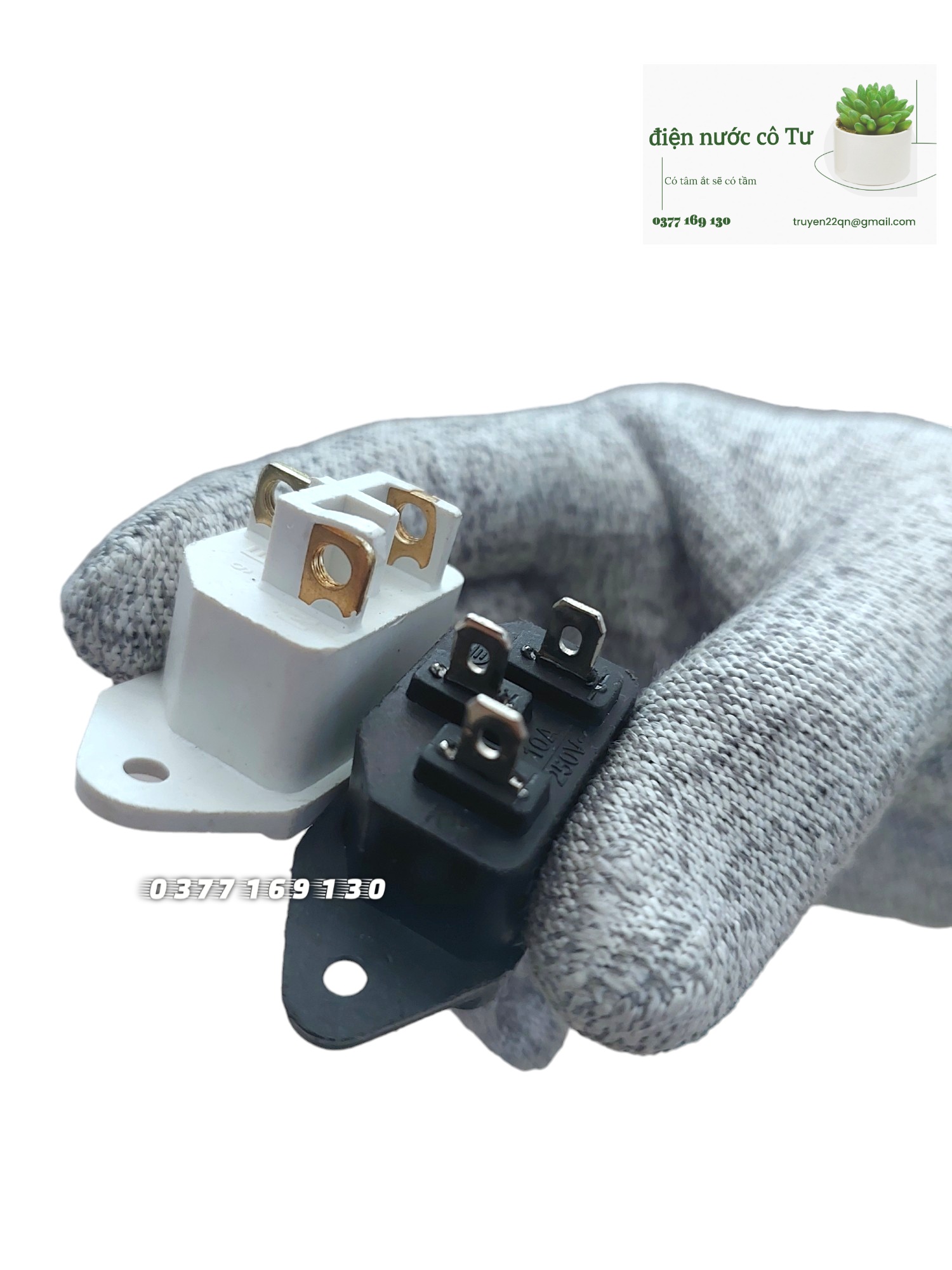Jack Nguồn AC 3 Chân, Jack AC Ổ cắm nồi cơm điện