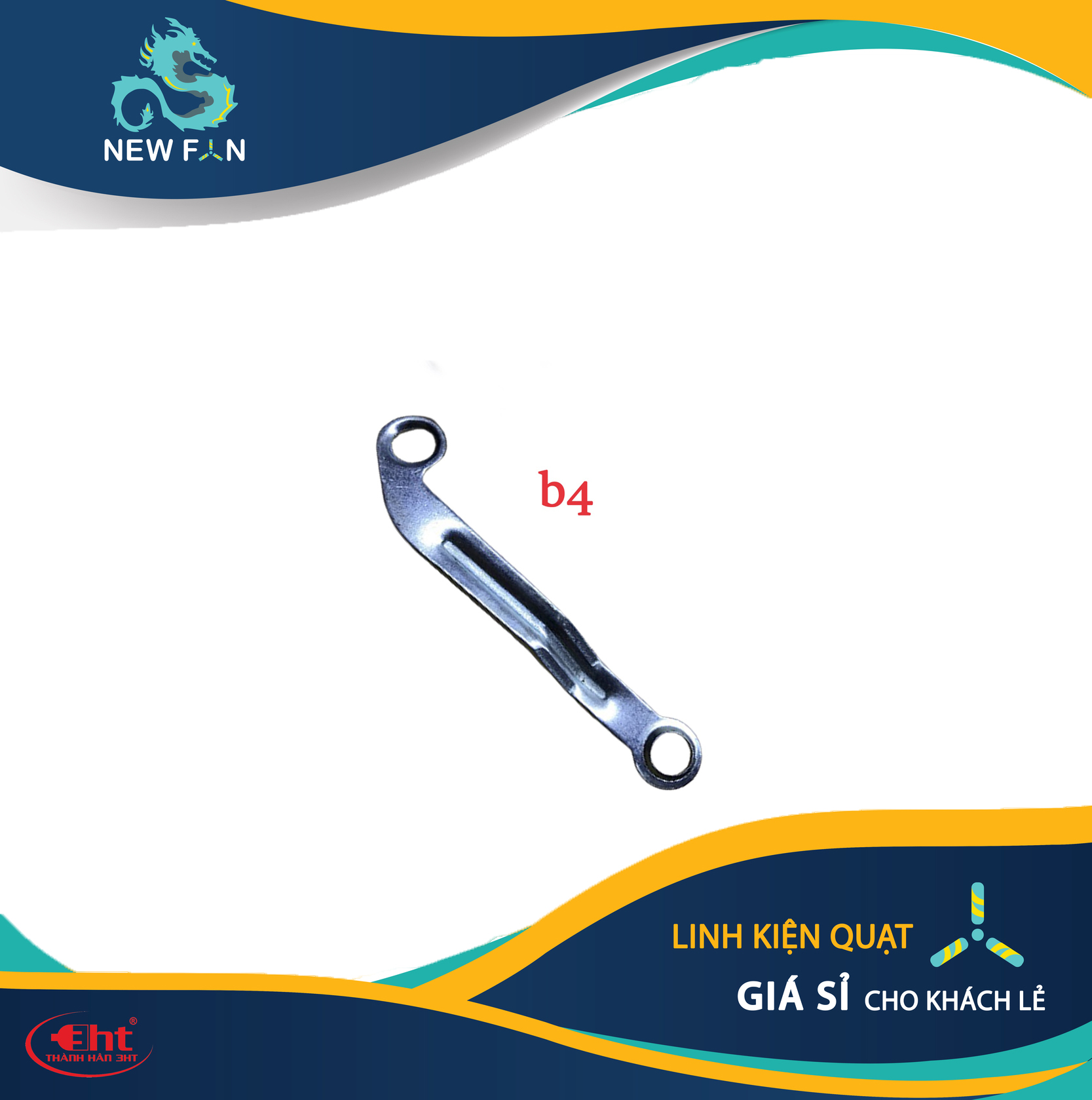 10 Càng đưa quạt B3 - B4 - càng đảo quạt