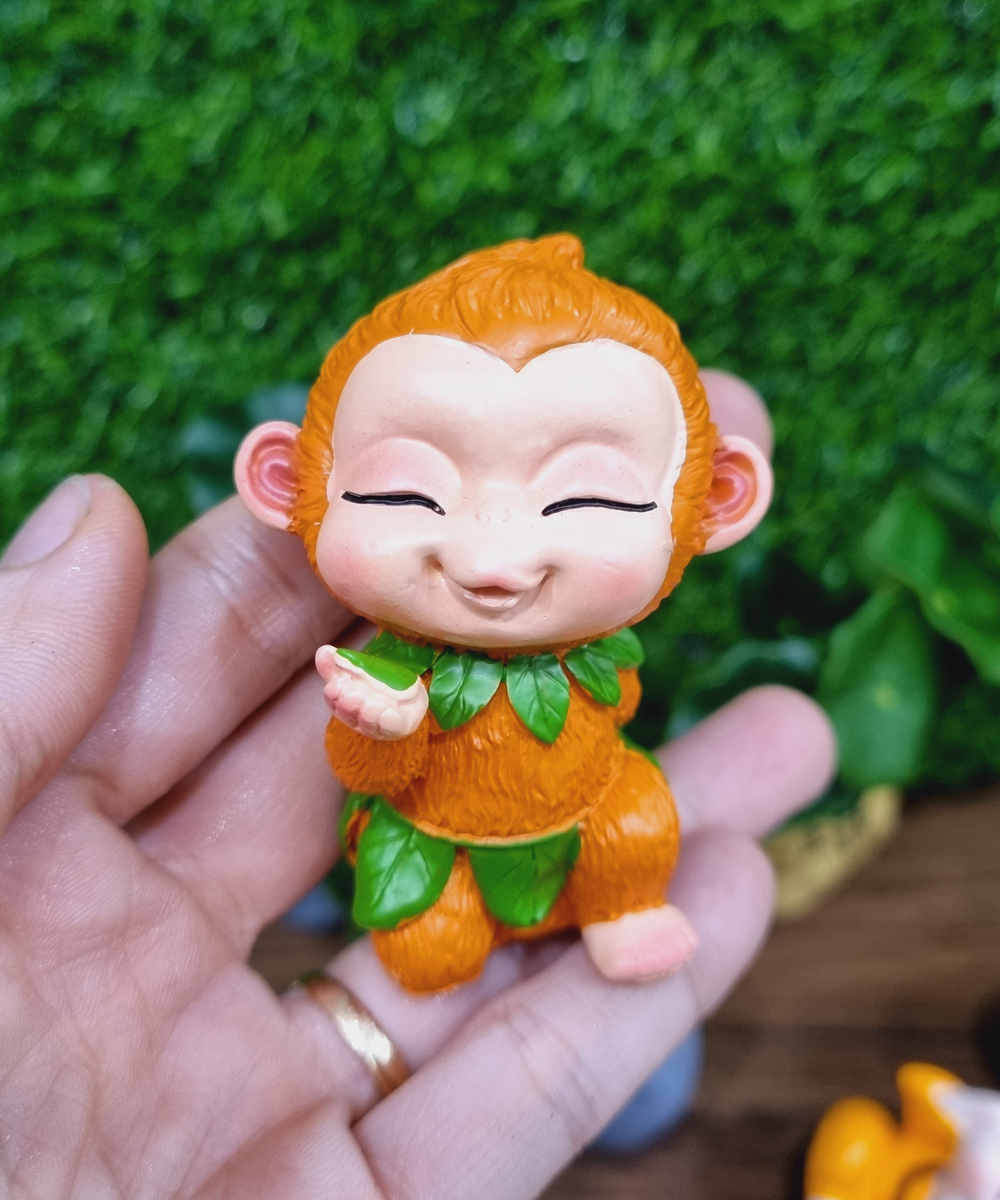[HCM]Bộ 04 chú khỉ con size 7cm
