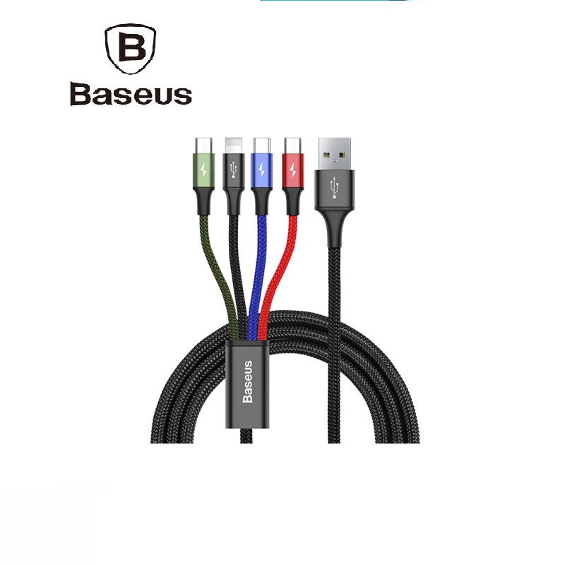 Cáp sạc baseus 4 trong 1
