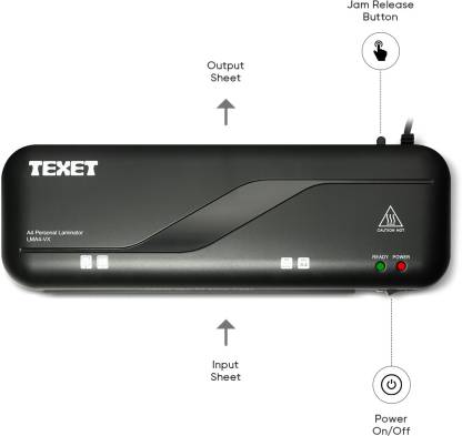 Máy ép nhựa - plastic tự động A4 TEXET LMA4-VX (Model 2021) TẶNG 10 MÀN ÉP