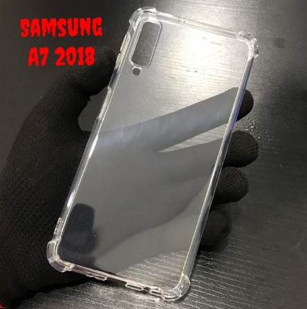 Ốp Lưng Dẻo Trong Chống Sốc Samsung A7 2018 Bảo vệ điện thoại tuyệt đối loại dày