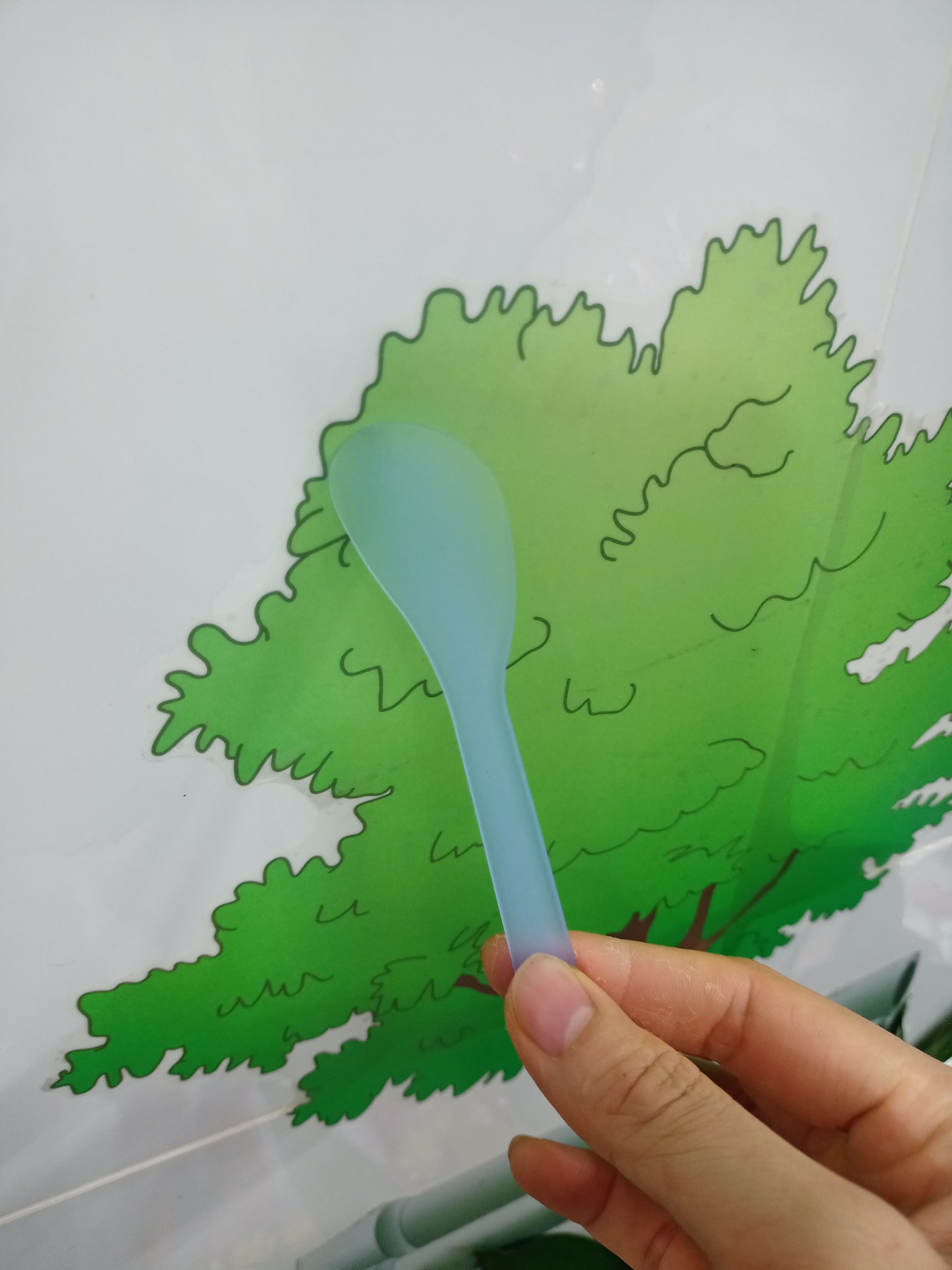Que nhựa dùng để wax lông