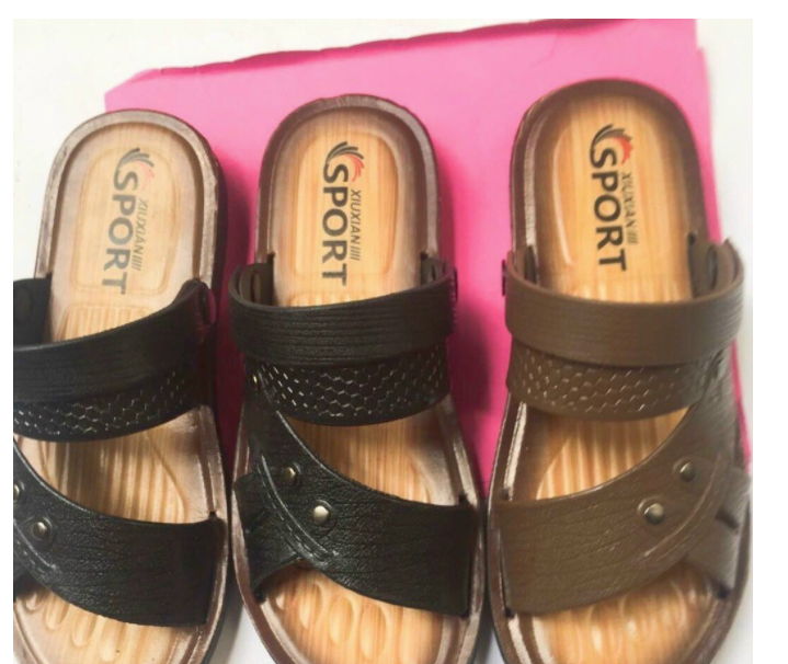 DÉP SANDAL NHỰA GIẢ DA NAM( TĂNG LÊN 1 SIZE)