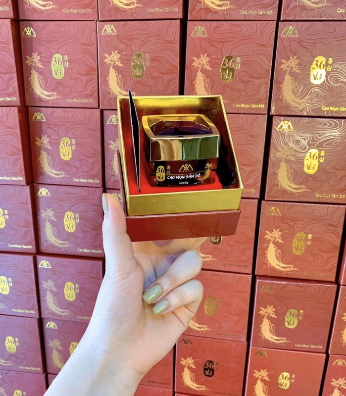 Cao Mụn Sâm Đỏ - Hết mụn, mờ thâm hiệu quả sau 7 ngày (hủ full 15gr) giá rẻ