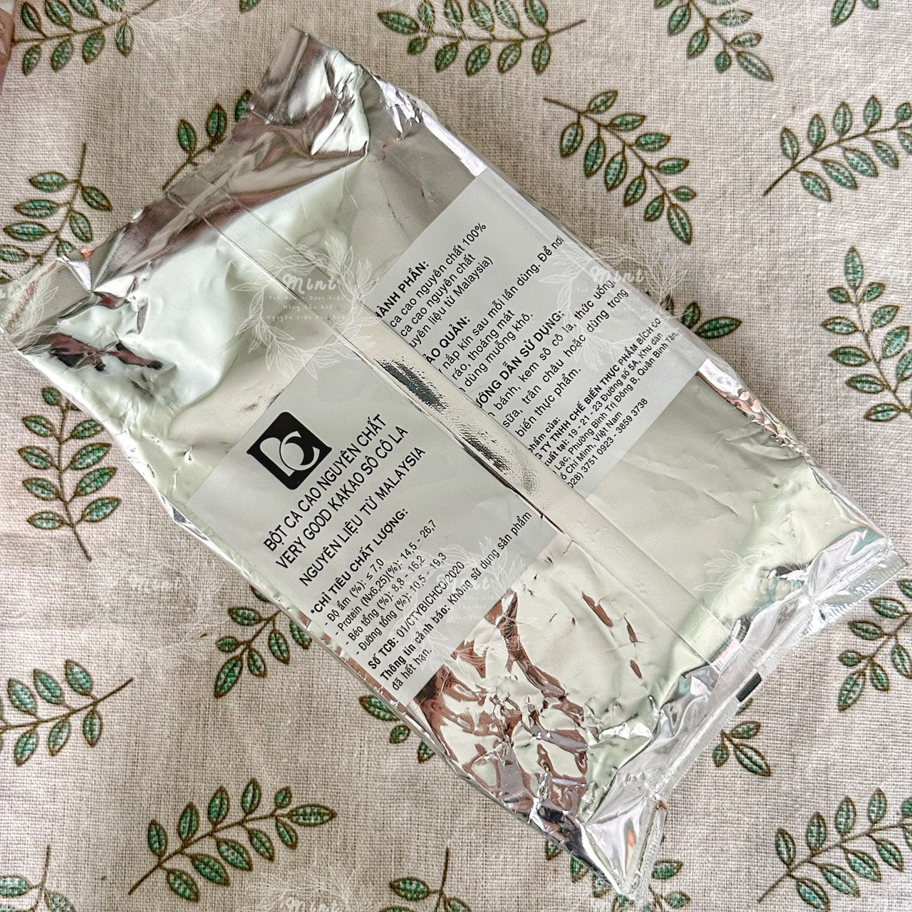 Bột Socola Nguyên Chất - Túi 500gr