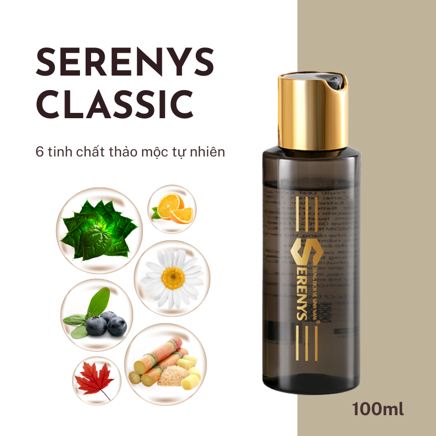 Gel dung dịch vệ sinh nam Serenys Classic