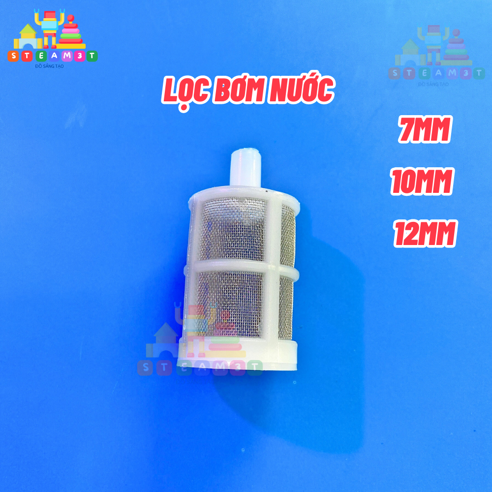 Lọc nước máy bơm, lọc 7mm 10mm 12mm máy bơm màng bơm nước áp lực - lk0230