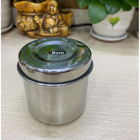 Khay Hạt Đậu , Hũ Inox mạ vàng cao cấp