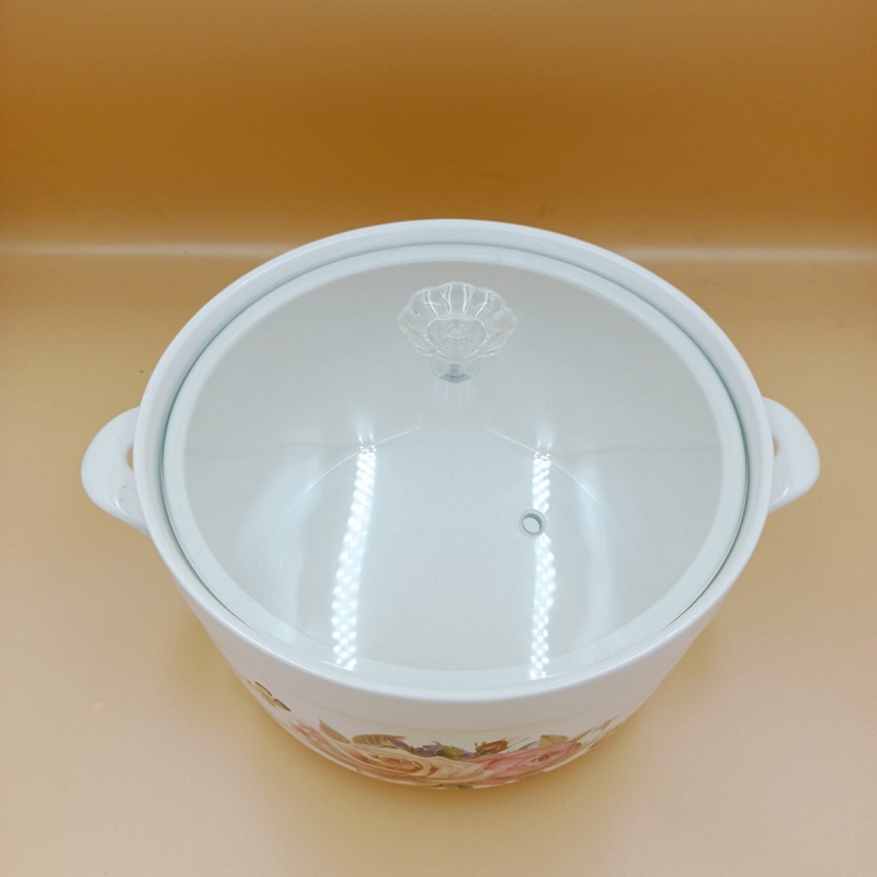 ÂU SỨ ĐỰNG CƠM CANH NẮP KÍNH