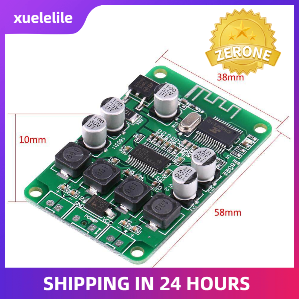 TPA3110 2x15W Bluetooth Audio Power Amplifier Board AMP for Speaker