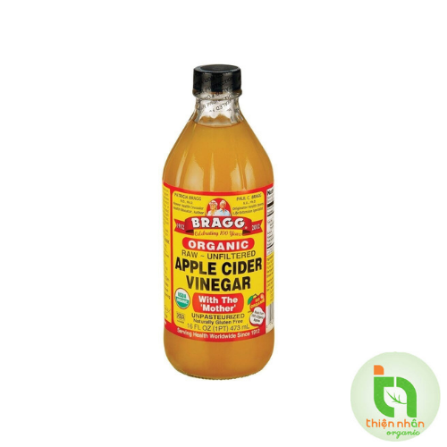 [HCM]Giấm táo hữu cơ bragg 473ml
