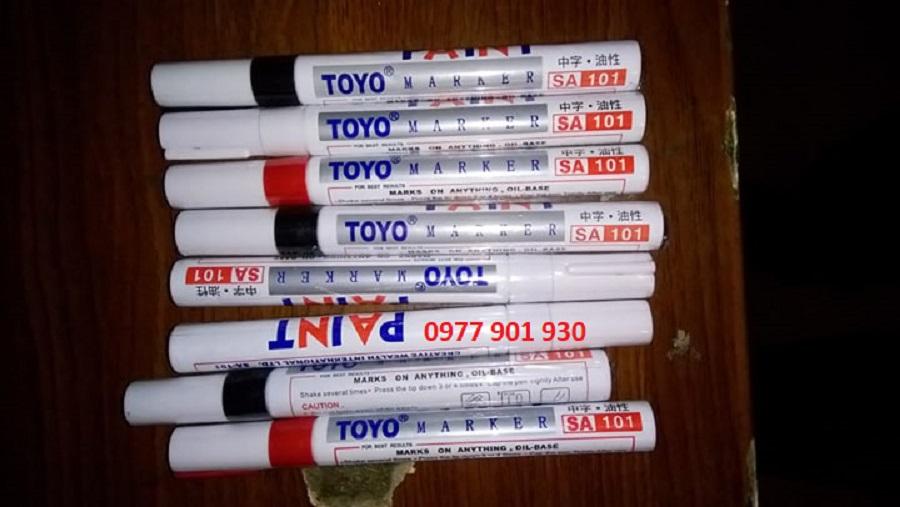Bút sơn vẽ lốp, bút sơn toyo