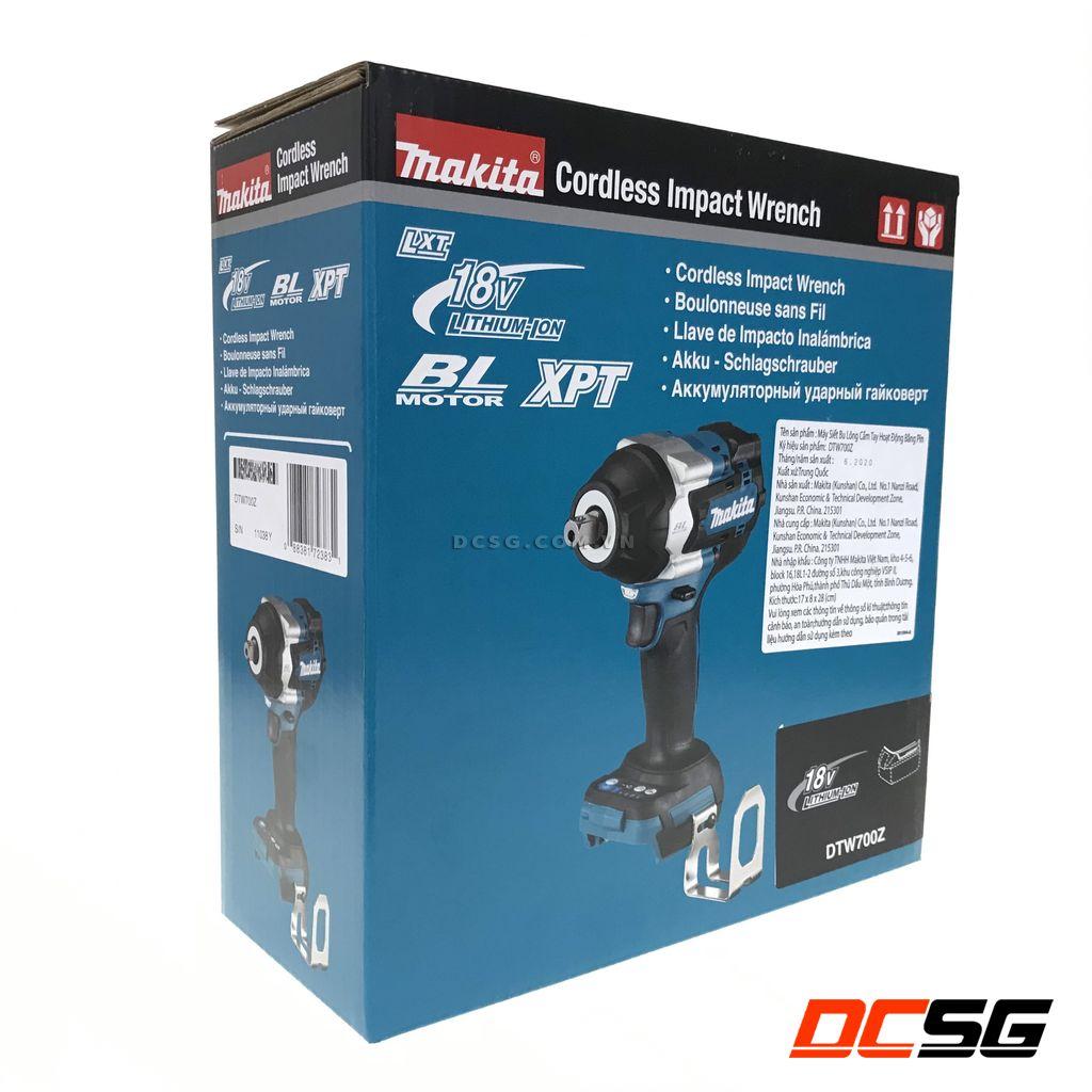 Máy siết bu lông dùng pin Makita DTW700( Hàng Tách Bộ không bao gồm hộp)