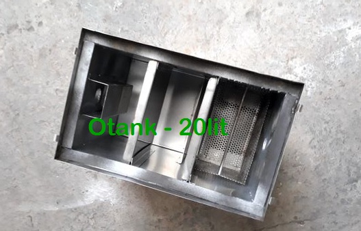 Bể Tách mỡ 20lit inox 304 chuẩn